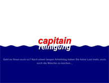 Tablet Screenshot of capitain-reinigung.de